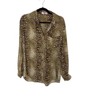 Buddy Love Brown Button Down Shirt